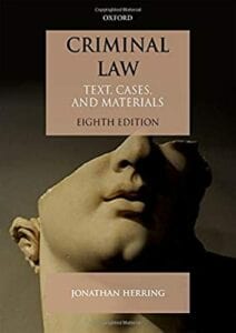 Criminal Law - Jonathan Herring