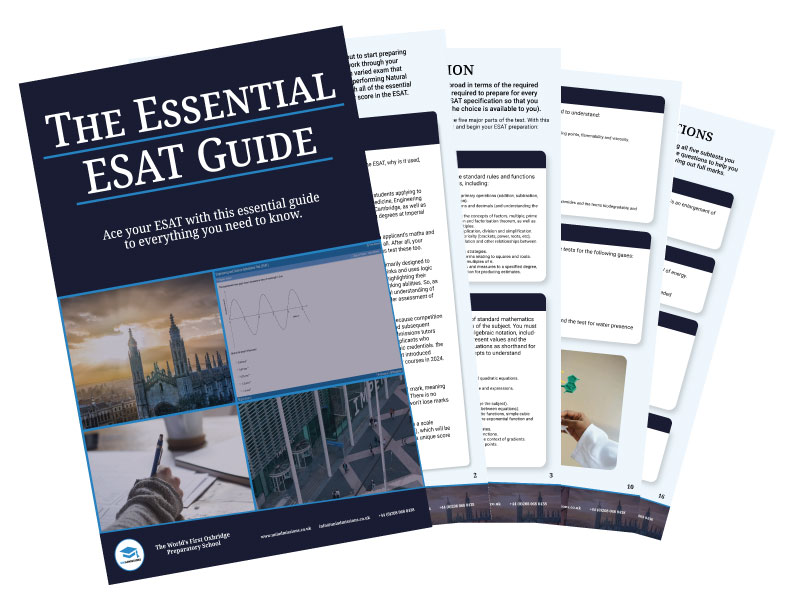 The Essential ESAT Guide Handbook Pages