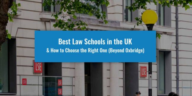Best law schools in the UK & how to choose one