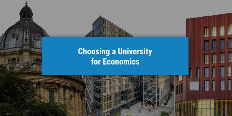 Choosing between the best unis for Economics