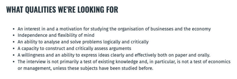 Oxford Economics Requirements