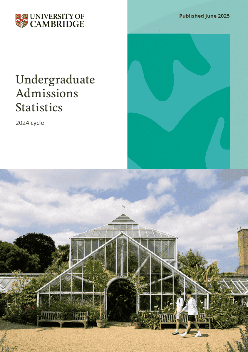 Cambridge Admissions Report Cover
